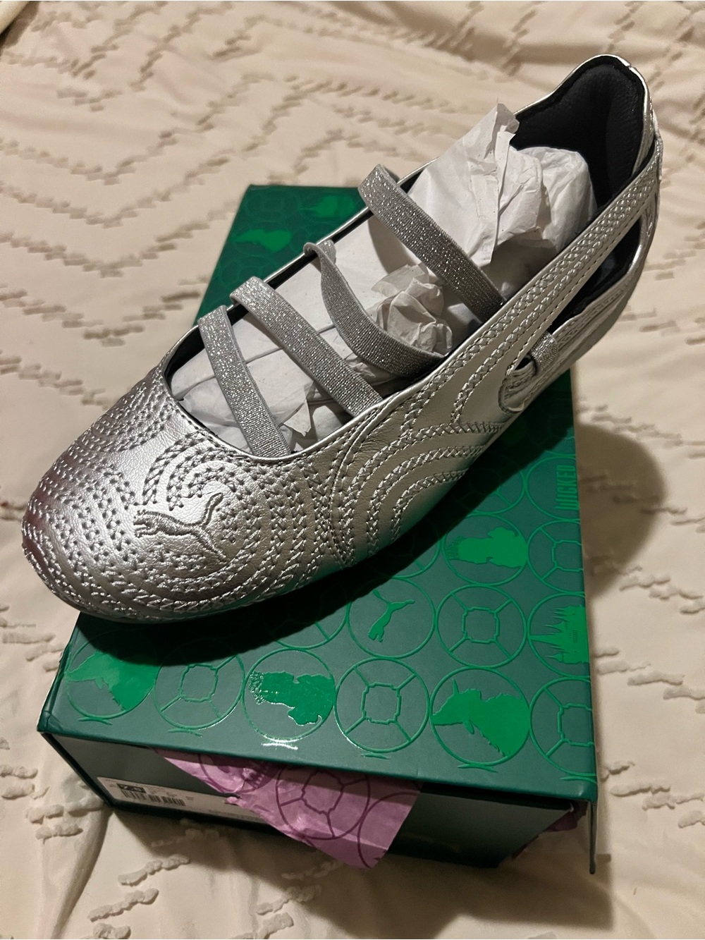 Puma x Wicked Silver Women's Mary Jane Flat with Straps